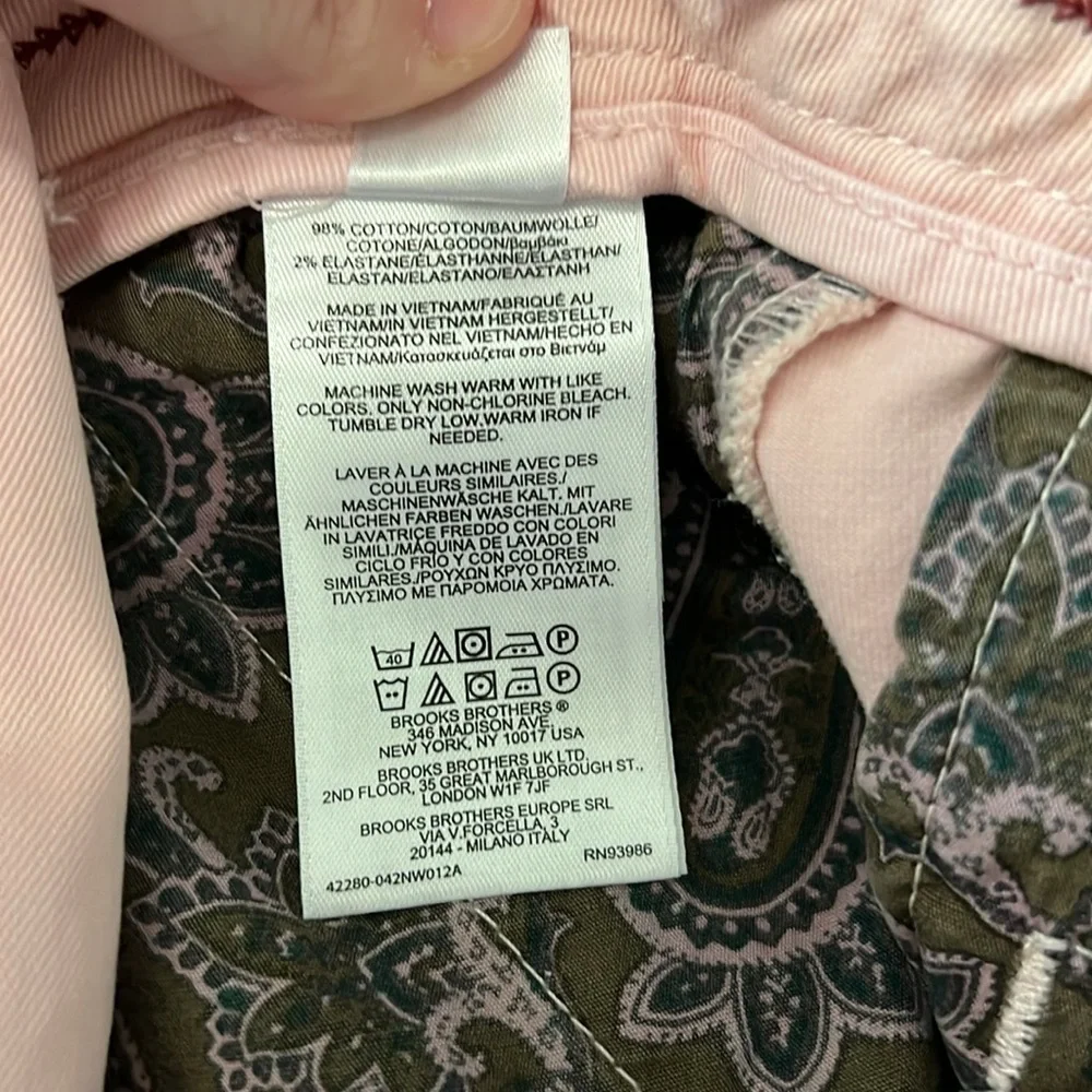 Brooks Brothers Chino Short Pink Size 31